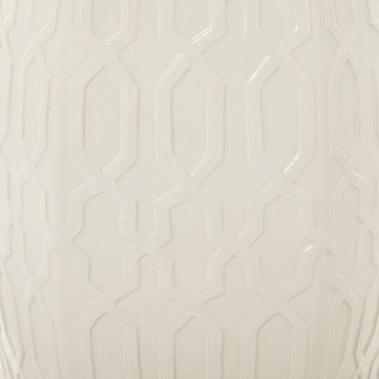 Ceramic Contemporary Accent Table